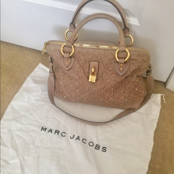 Marc Jacobs quilted and studded python leather bag - Picture 2 of 5